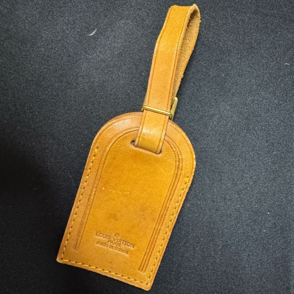 Authentic Louis Vuitton Bag Tag